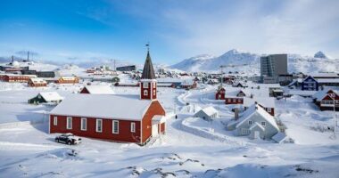 Greenland is home to just over 56,000 residents.