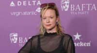 Thora Birch asks autograph seeker if he's 'from Israel' in tense confrontation after BAFTA Tea Party