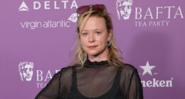 Thora Birch asks autograph seeker if he's 'from Israel' in tense confrontation after BAFTA Tea Party