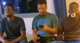 TikTok 'Channel migrants' celebrate reaching the UK in hotel room