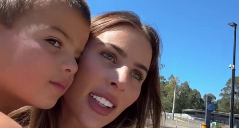 TikTok star Indy Clinton has the perfect comeback after fan accuses her of letting her four-year-old son get sunburned