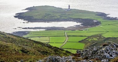 Known as the 'Island in the Currents' or the 'Island of the Bards,' Bardsey Island is the fourth largest offshore island in Wales