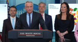 Trump banishes fruit juice and urges red meat and butter as he declares WAR on American junk food giants