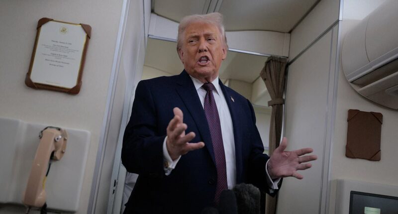 Trump rages after 'radical left' group attempts to block his new $300M ballroom as he sidesteps Minnesota shooting