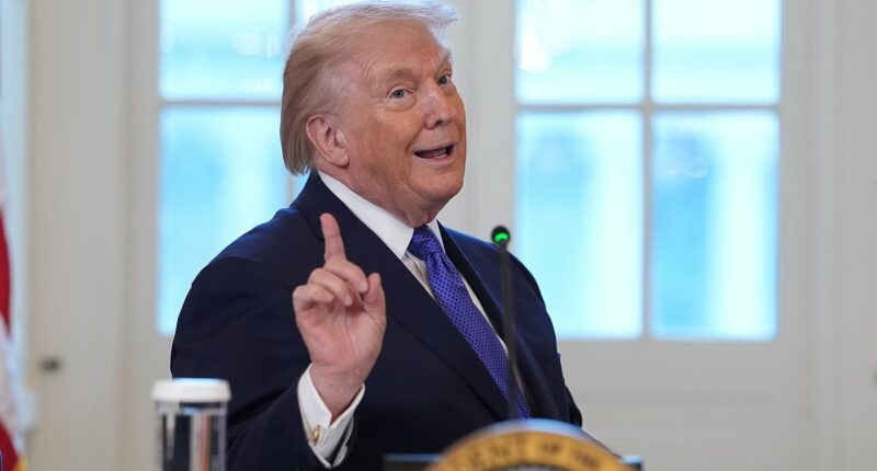 Trump says Iran is getting close to crossing the 'red line'