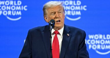 Trump says prosecutions are coming over the 'rigged' 2020 election in stunning off-script moment at Davos