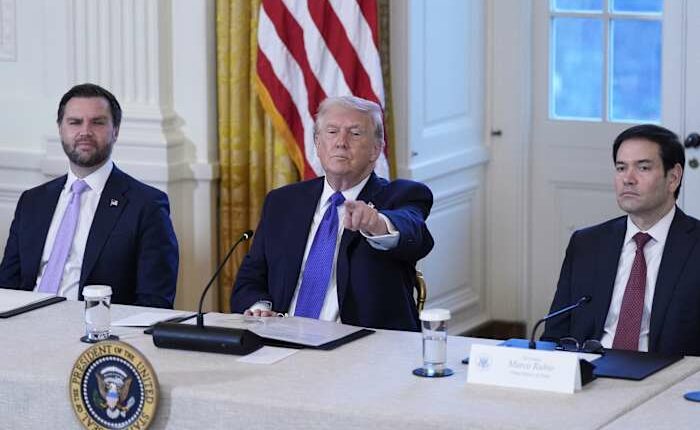 Trump signs executive order meant to protect the money from Venezuelan oil