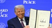 Trump unveils his Board of Peace alongside leaders of first nations