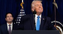 US President Donald Trump