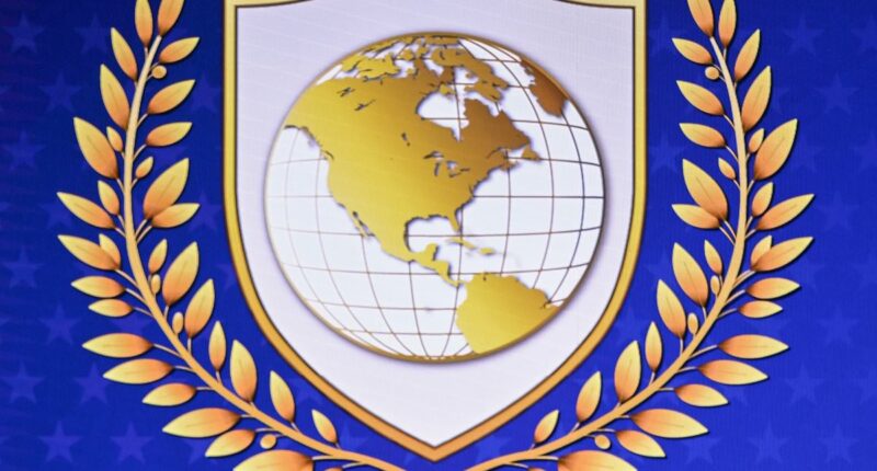 Trump's Board of Peace logo bears resemblance to United Nations emblem