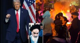 Trump's Iran hit list: President given map of 50 targets as US threatens strikes amid soaring death toll