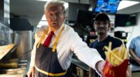 Trump's jaw-dropping McDonald's order goes viral amid health alarm