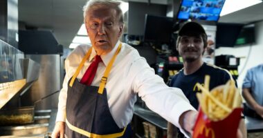 Trump's jaw-dropping McDonald's order goes viral amid health alarm