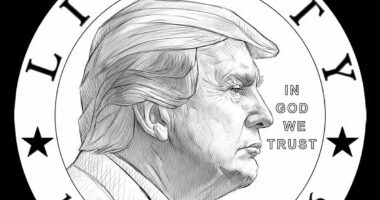 Trump's new $1 coin designs revealed as Dems battle vanity project
