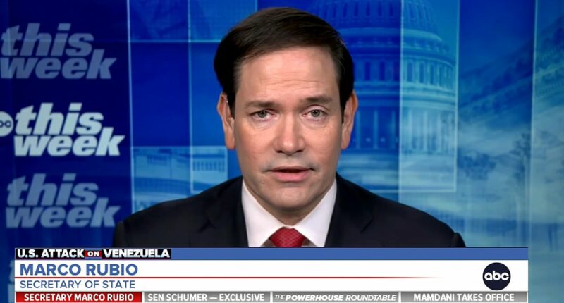 Trump's plan to run Venezuela up in the air as 'Viceroy' Marco Rubio refuses to confirm he will be in charge after US ousted Maduro