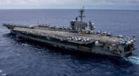USS Abraham Lincoln Aircraft Carrier Strike Group makes move amid threat from Iran