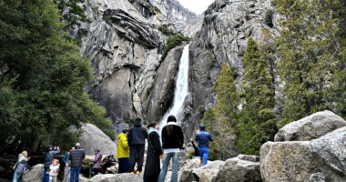 Vandals hit Yosemite National Park with graffiti on boulder, more