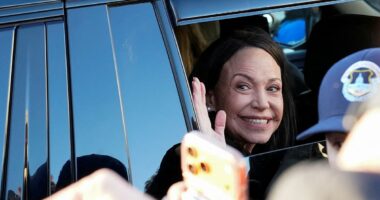 Venezuela's Machado gifts Trump Nobel Peace Prize