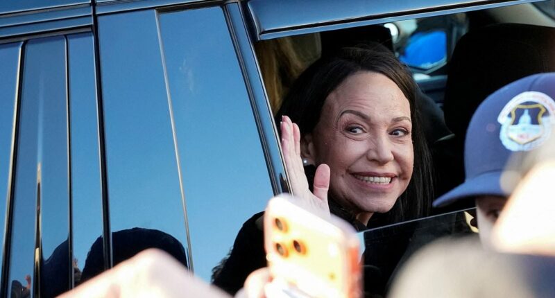 Venezuela's Machado gifts Trump Nobel Peace Prize