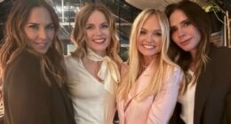 Victoria Beckham breaks cover as she parties with Spice Girls