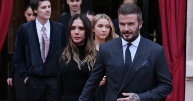 Victoria and David Beckham make first public appearance together