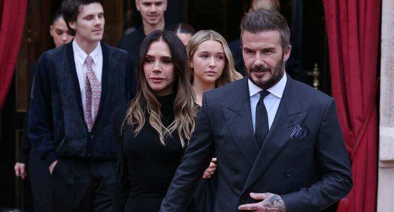 Victoria and David Beckham make first public appearance together