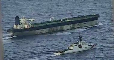 Video shows US coast guard chasing down rogue 'Russian' tanker