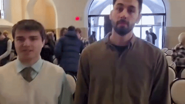 Video shows anti-ICE agitator berating Christians in Minnesota church service