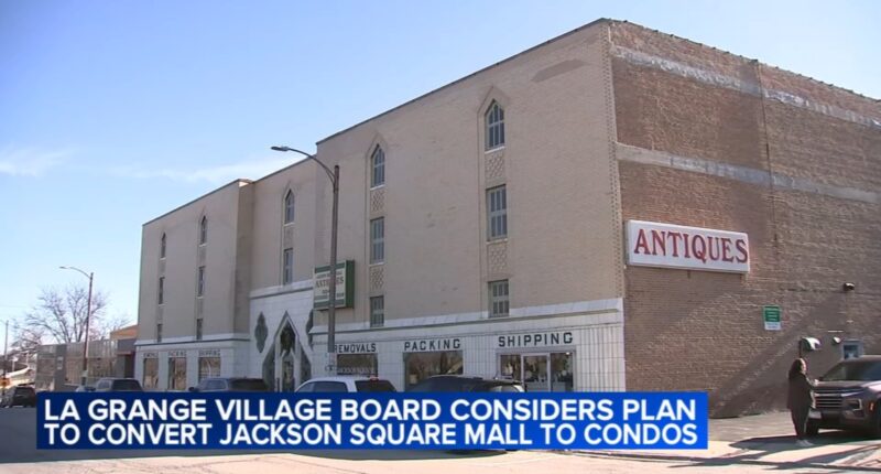 Village of La Grange, Illinois board considers developer's controversial plan to convert Jackson Square Mall into condos