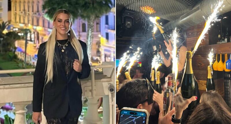 Waitress wearing crash helmet 'who started Swiss fire' among 40 dead