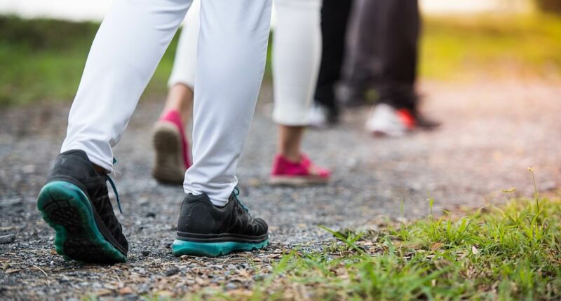 Walk for an extra five minutes a day to add years to your life: New study finds it can slash death risk by 10 per cent
