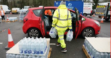 Water bills will rise by 5.4 per cent from April