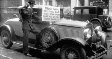 We're heading over for a terrible crash, says City guru ALEX BRUMMER