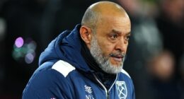 West Ham 1-2 Nottingham Forest: Hammers blow lead in vital clash as relegation fears multiply to increase pressure on Nuno Espirito Santo
