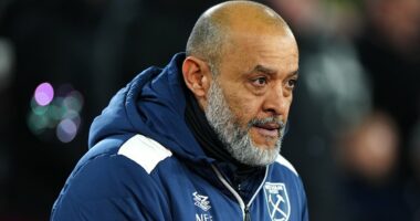 West Ham 1-2 Nottingham Forest: Hammers blow lead in vital clash as relegation fears multiply to increase pressure on Nuno Espirito Santo