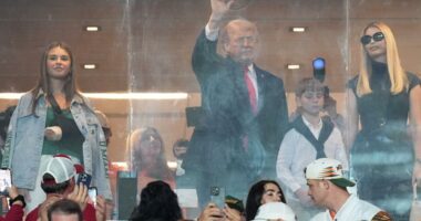 What happened to Kai Trump's arm?