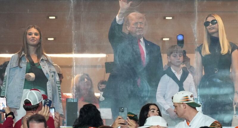 What happened to Kai Trump's arm?