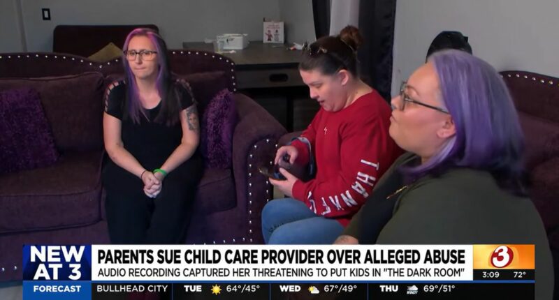 'Where bad kids go': Moms sue day care owner after kids had night terrors from being locked in a 'dark room' as punishment