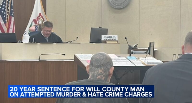 Will County man John Shadbar pleads guilty in hate crime case after shooting of Melissa Robertson in Lockport