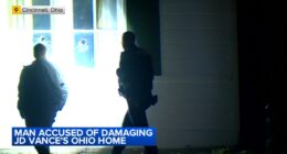 William D. DeFoor, suspect in attack on Vice President JD Vance Cincinnati, Ohio home, appears in court, bond set