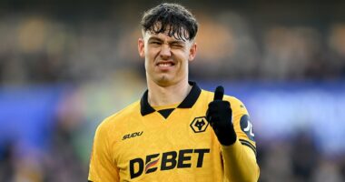 Wolves 6-1 Shrewsbury: Jorgen Strand Larsen hits treble amid exit talk - and fans already have a new hero