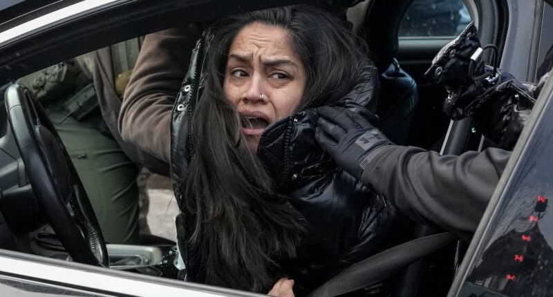 Woman dragged from car allegedly blocking ICE agents in Minnesota