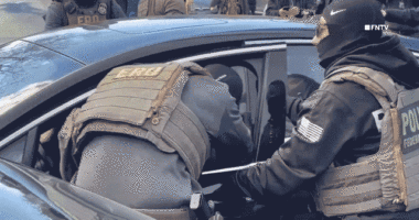 Woman seen on video allegedly blocking Minnesota ICE operation with car as agitators surround agents