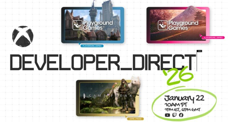 Xbox’s Developer Direct returns on January 22nd with Fable and Forza Horizon 6 gameplay