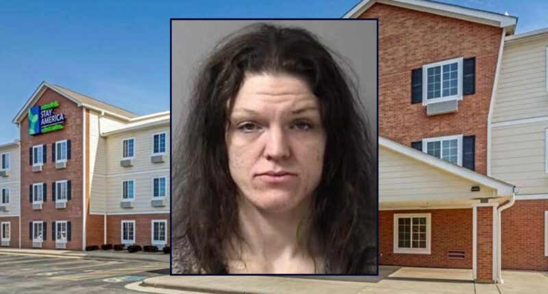 Young kids found wandering outside hotel 'in temperatures of 8 degrees' while barely dressed, mom arrested
