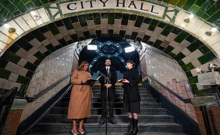 Zohran Mamdani sworn in as New York City mayor at historic subway station