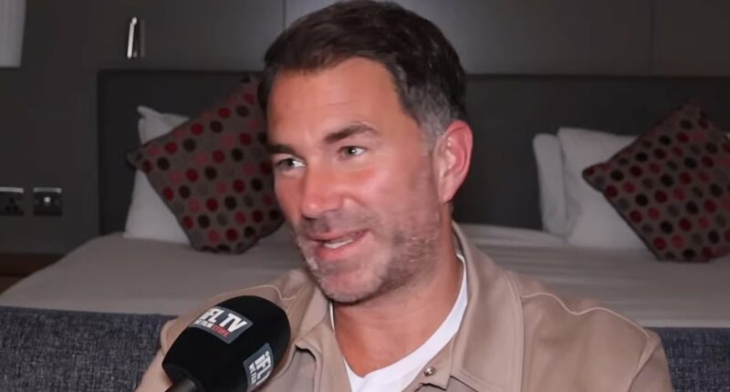 'Devastated' Eddie Hearn hits out at Conor Benn after boxer dumped promoter for Dana White's fledgling company - and reveals star's shocking reaction when he asked for a phone call moments before 'painful' split