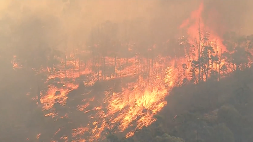 Perth Hills bushfire