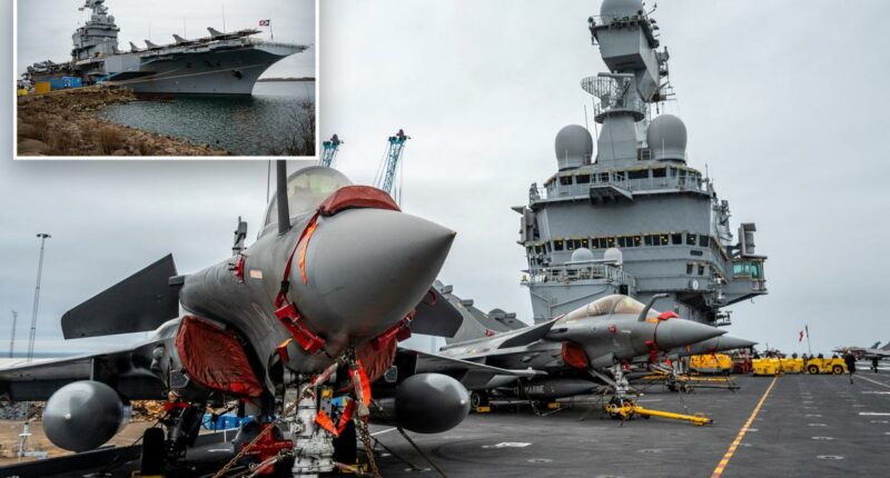 Sweden intercepts suspected Russian drone during visit by French aircraft carrier