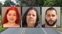 3 adults locked children in 'crib cage' and car seat for at least 20 hours a day, kept them at home for years and let their teeth rot, authorities say